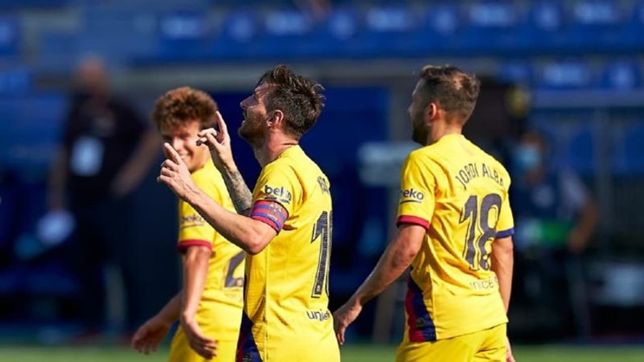 ലാ ലിഗ: സീസണിലെ അവസാന മത്സരത്തില് റയലിന് സമനില, ബാഴ്സയ്ക്ക് തകര്പ്പന് ജയം ലാ ലിഗ: സീസണിലെ അവസാന മത്സരത്തില് റയലിന് സമനില, ബാഴ്സയ്ക്ക് തകര്പ്പന് ജയം