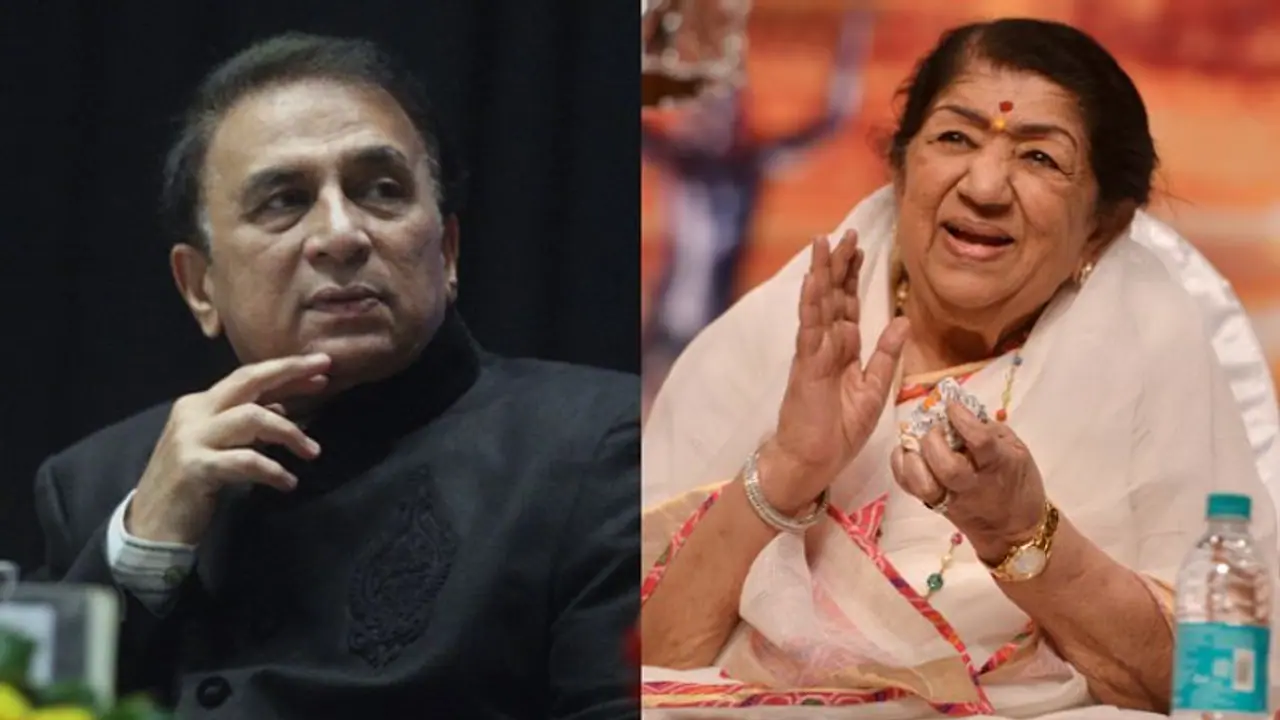 শুধু ব্য়াটিংয়ে নয়,গাভাসকরের গানেও মুগ্ধ লতা মঙ্গেশকর শুধু ব্য়াটিংয়ে নয়,গাভাসকরের গানেও মুগ্ধ লতা মঙ্গেশকর