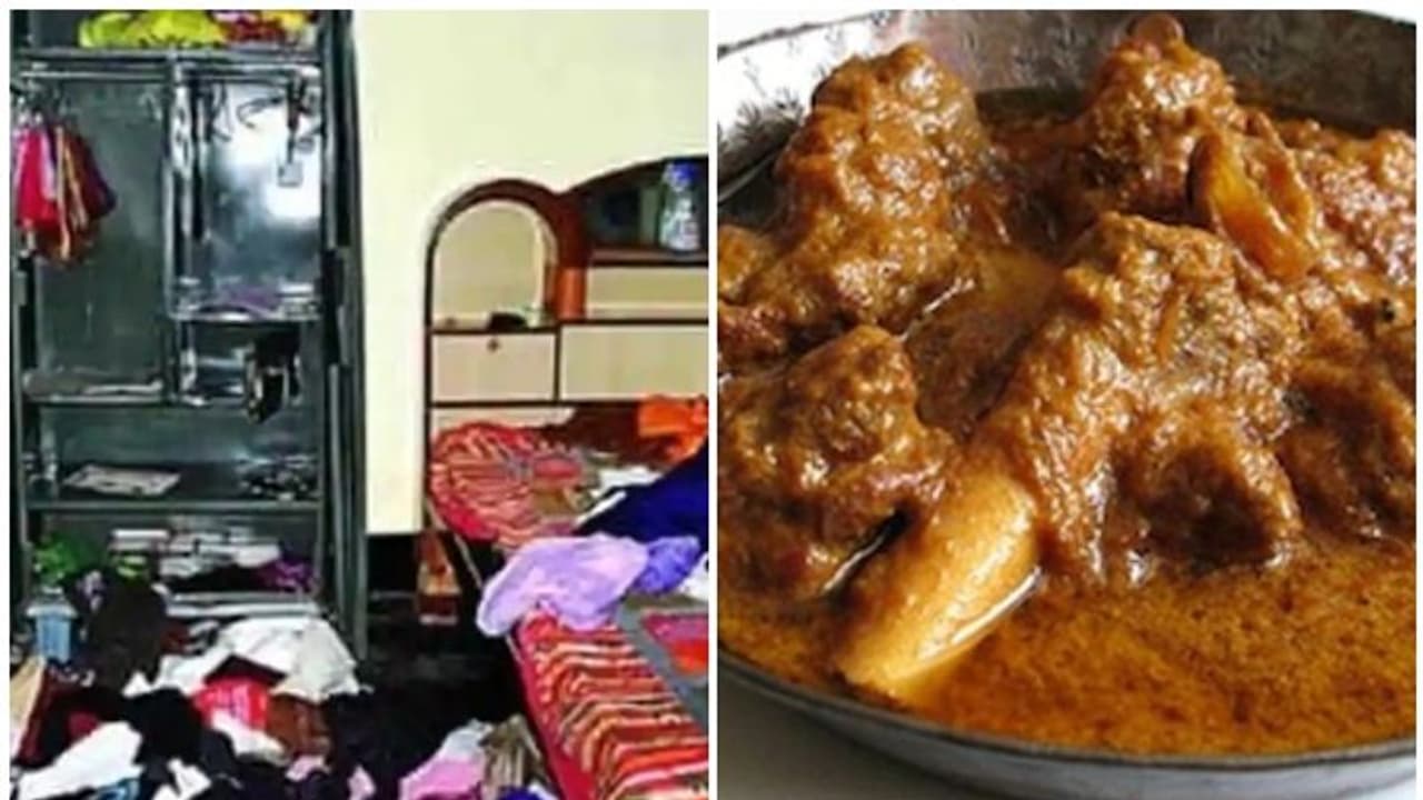 മട്ടൻ കറിവച്ച് വയറ് നിറച്ചു,സ്വർണവും പണവും വാരി കീശയും; കൊവിഡ് രോഗിയുടെ വീട്ടിൽ 'പ്രോട്ടോക്കോൾ' ലംഘിച്ച് മോഷണം മട്ടൻ കറിവച്ച് വയറ് നിറച്ചു,സ്വർണവും പണവും വാരി കീശയും; കൊവിഡ് രോഗിയുടെ വീട്ടിൽ 'പ്രോട്ടോക്കോൾ' ലംഘിച്ച് മോഷണം