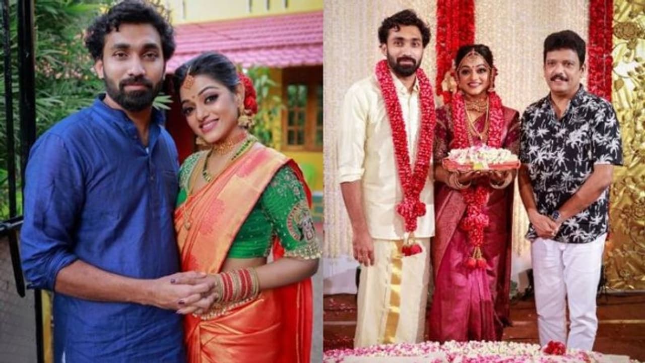 വിവാഹശേഷം സോഷ്യല്മീഡിയയില് വൈറലായി മീരാ അനിലും വിഷ്ണുവും വിവാഹശേഷം സോഷ്യല്മീഡിയയില് വൈറലായി മീരാ അനിലും വിഷ്ണുവും