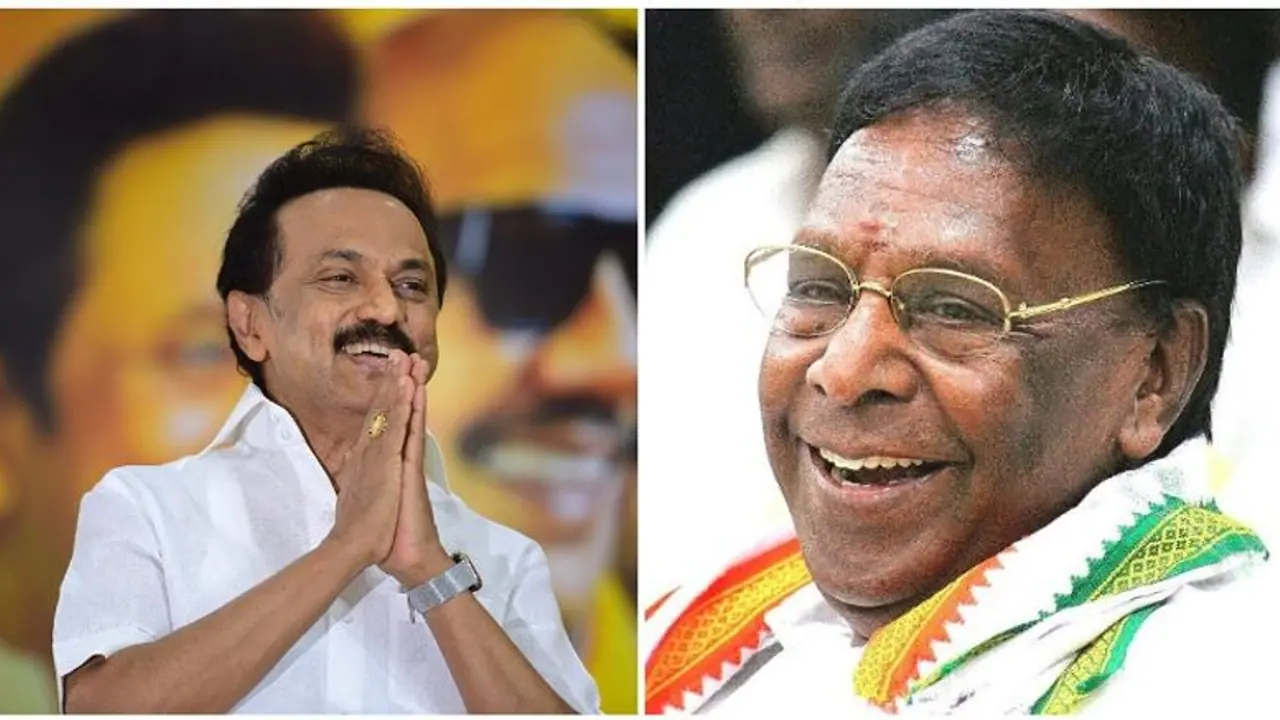 கலைஞர் கருணாநிதி காலை சிற்றுண்டி திட்டம்... புதுச்சேரியில் மாஸ் காட்டிய நாராயணசாமி... மு.க.ஸ்டாலின் பரவசம்!! கலைஞர் கருணாநிதி காலை சிற்றுண்டி திட்டம்... புதுச்சேரியில் மாஸ் காட்டிய நாராயணசாமி... மு.க.ஸ்டாலின் பரவசம்!!