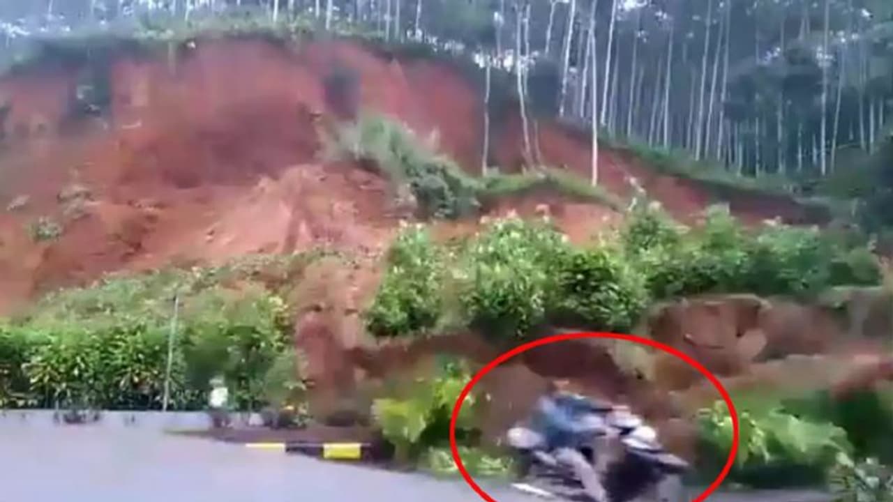 మృత్యువు నుంచి రెప్పపాటులో ఎస్కేప్: మామూలు సుడిగాడు కాదు మృత్యువు నుంచి రెప్పపాటులో ఎస్కేప్: మామూలు సుడిగాడు కాదు