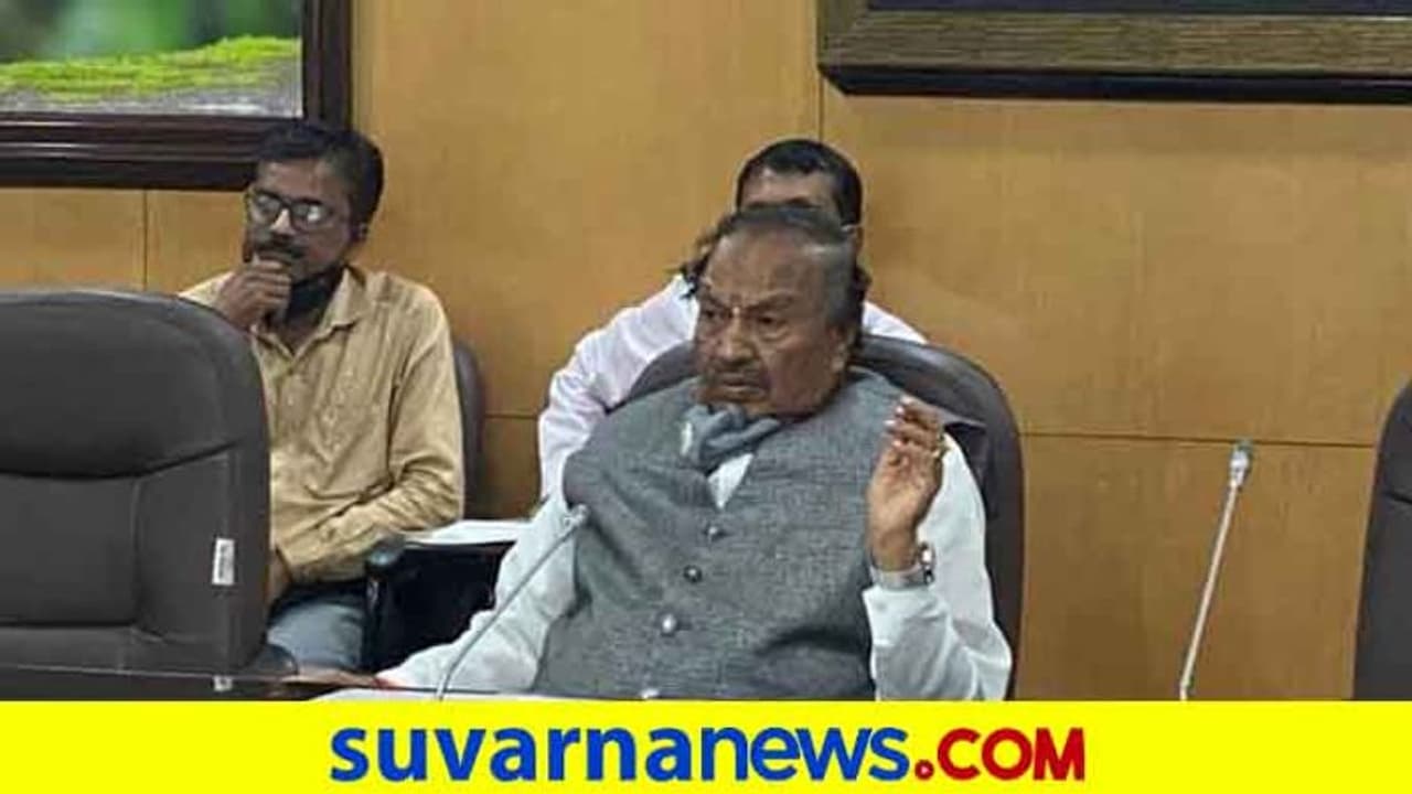 ಸದ್ಯ ತಾಲೂಕು, ಜಿಲ್ಲಾ ಪಂಚಾಯಿತಿ ಎಲೆಕ್ಷನ್ ಡೌಟ್? ಈಶ್ವರಪ್ಪ ಹೇಳಿದ್ದು ಹೀಗೆ! ಸದ್ಯ ತಾಲೂಕು, ಜಿಲ್ಲಾ ಪಂಚಾಯಿತಿ ಎಲೆಕ್ಷನ್ ಡೌಟ್? ಈಶ್ವರಪ್ಪ ಹೇಳಿದ್ದು ಹೀಗೆ!