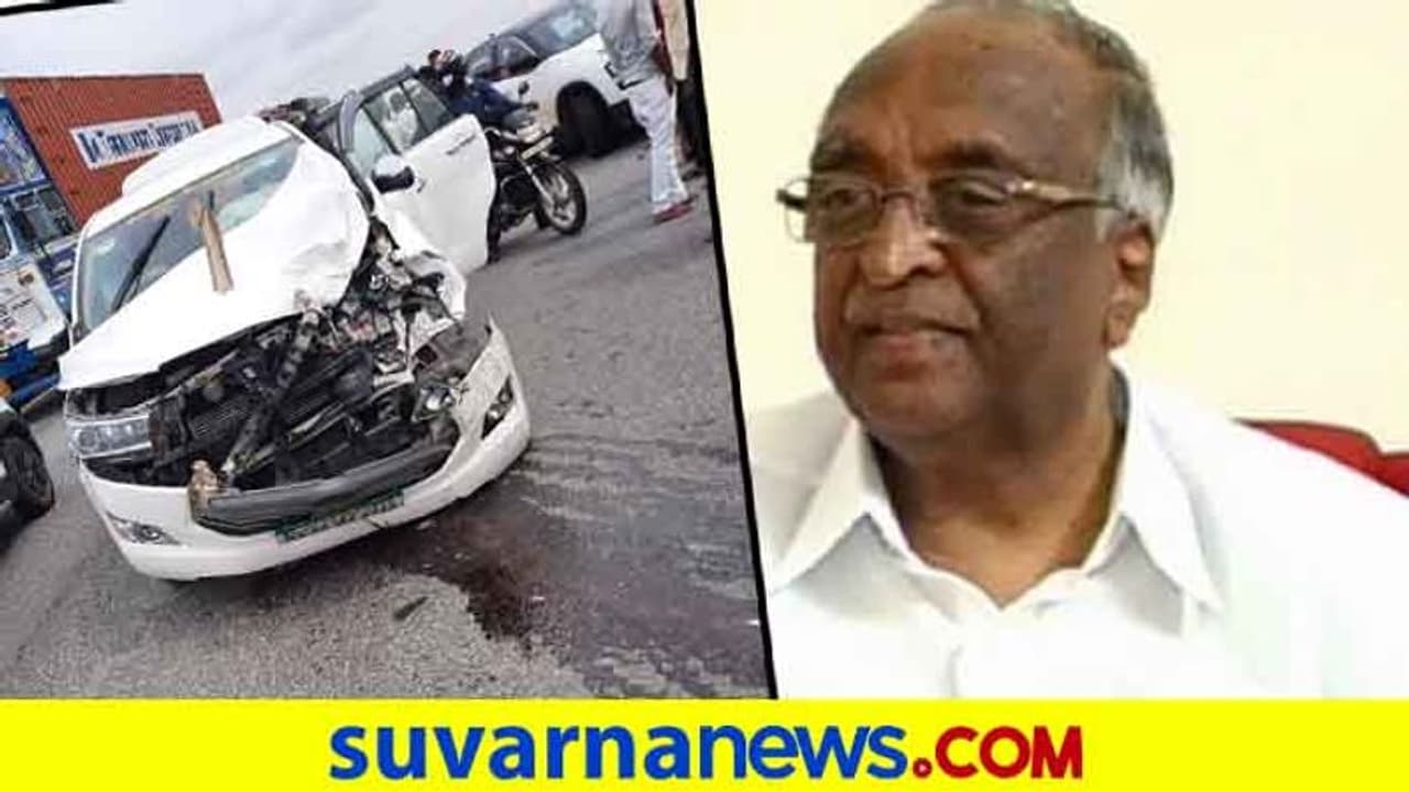 ಕಾರು ಅಪಘಾತ: ಪ್ರಾಣಾಪಾಯದಿಂದ ಪಾರಾದ ಡಿ.ಎಚ್.ಶಂಕರಮೂರ್ತಿ ಪುತ್ರ ಕಾರು ಅಪಘಾತ: ಪ್ರಾಣಾಪಾಯದಿಂದ ಪಾರಾದ ಡಿ.ಎಚ್.ಶಂಕರಮೂರ್ತಿ ಪುತ್ರ
