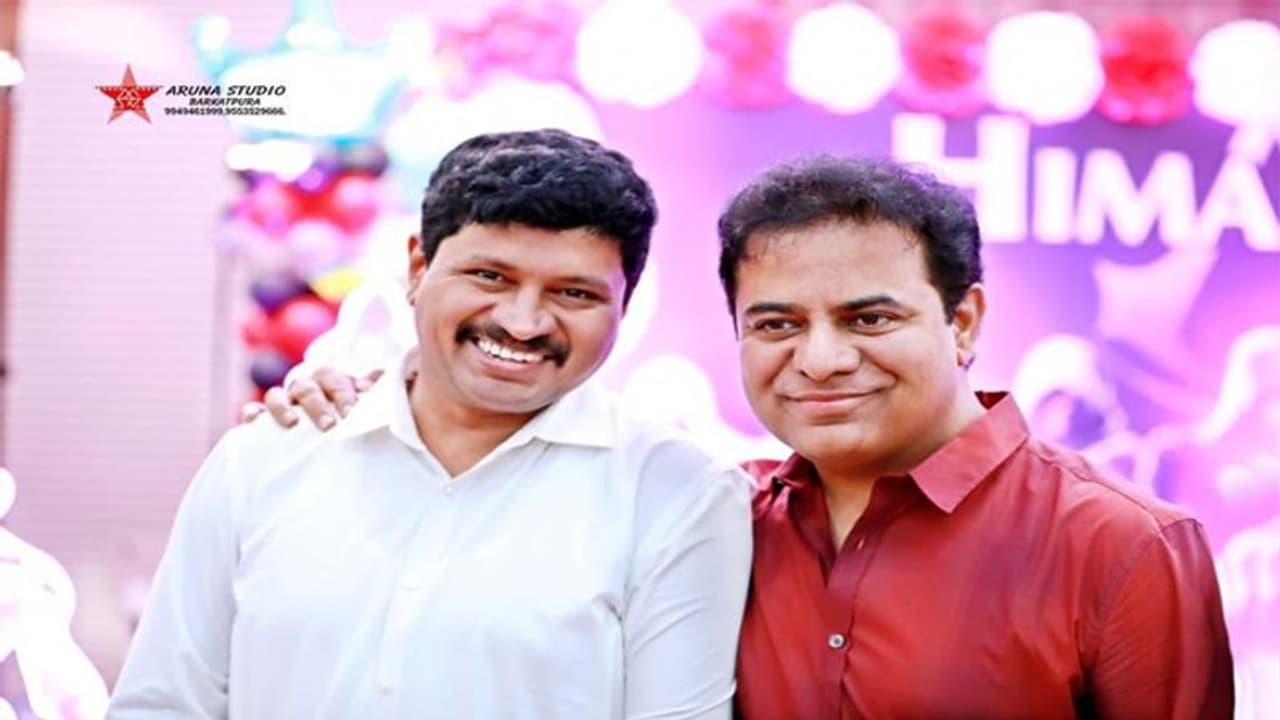 కేటీఆర్ దే సెకండ్ ప్లేస్...ఎవ్వరూ ఆయనకు పోటీ కాదు: ఎంపీ సంతోష్ కేటీఆర్ దే సెకండ్ ప్లేస్...ఎవ్వరూ ఆయనకు పోటీ కాదు: ఎంపీ సంతోష్