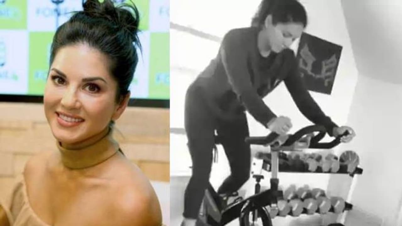 വീണ്ടും വര്ക്കൗട്ട് വീഡിയോ പങ്കുവച്ച് സണ്ണി ലിയോണ് വീണ്ടും വര്ക്കൗട്ട് വീഡിയോ പങ്കുവച്ച് സണ്ണി ലിയോണ്