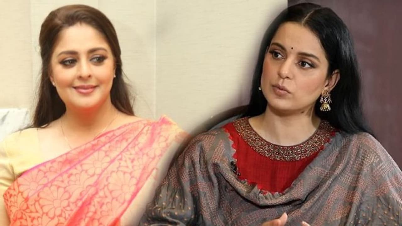 'എന്തുകൊണ്ട് കങ്കണയെ ചോദ്യം ചെയ്യുന്നില്ല'; വിമര്ശനവുമായി നഗ്മ 'എന്തുകൊണ്ട് കങ്കണയെ ചോദ്യം ചെയ്യുന്നില്ല'; വിമര്ശനവുമായി നഗ്മ