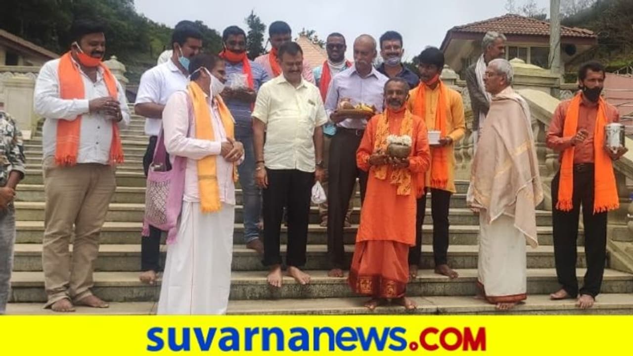 ರಾಮ ಮಂದಿರ ಶಿಲಾನ್ಯಾಸಕ್ಕೆ ಕಾವೇರಿ ತೀರ್ಥ, ಮಣ್ಣು ರವಾನೆ ..! ರಾಮ ಮಂದಿರ ಶಿಲಾನ್ಯಾಸಕ್ಕೆ ಕಾವೇರಿ ತೀರ್ಥ, ಮಣ್ಣು ರವಾನೆ ..!