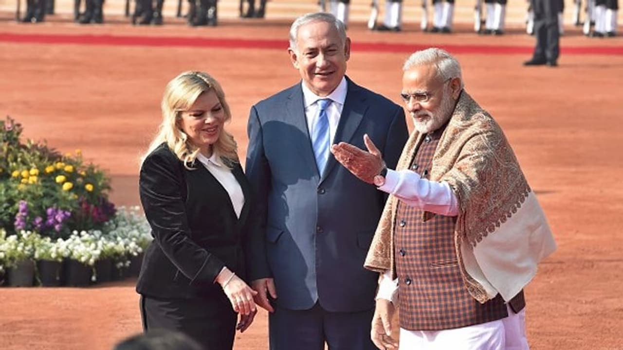Benjamin Netanyahu and Narendra Modi Benjamin Netanyahu and Narendra Modi
