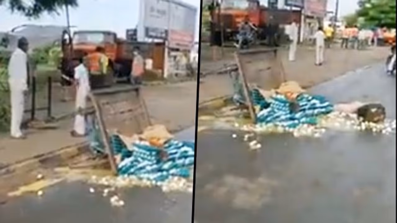 14 year old egg vendor refuses to pay Rs 100 bribe; Indore civic body officials topple his cart 14 year old egg vendor refuses to pay Rs 100 bribe; Indore civic body officials topple his cart