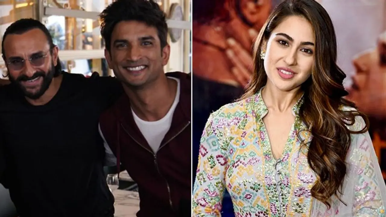 'একফ্রেমে দুই সুপারস্টার', সইফের মধ্যে সুশান্তকে খুঁজে পেলেন সারা 'একফ্রেমে দুই সুপারস্টার', সইফের মধ্যে সুশান্তকে খুঁজে পেলেন সারা