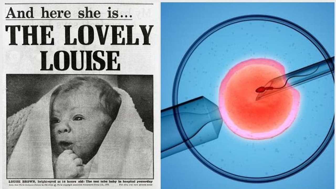 ലോകത്തിലാദ്യമായി ഗർഭപാത്രത്തിനു പുറത്തുവെച്ച് ഒരു അണ്ഡവും ബീജവും തമ്മിൽ സന്ധിച്ചപ്പോൾ