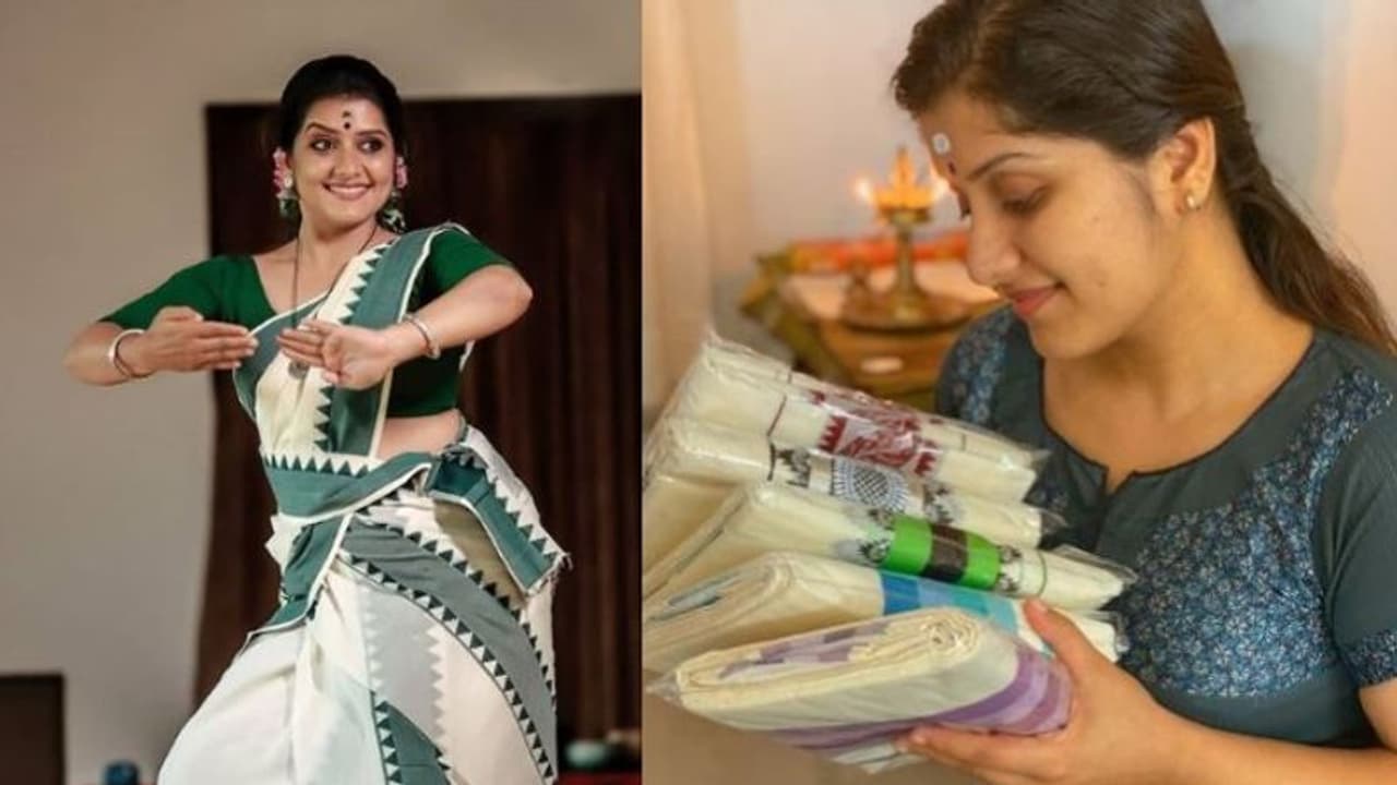 'കര്‍ക്കിടക സന്ധ്യയില്‍ തേടിയെത്തിയ സമ്മാനങ്ങള്‍'; സരയു പറയുന്നു