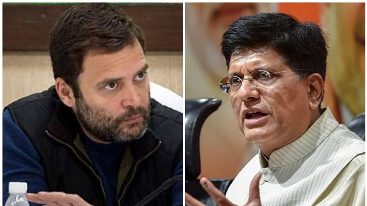 ശ്രമിക് ട്രെയിന്‍ സര്‍വ്വീസുകളില്‍ നിന്ന് കൊള്ളലാഭം നേടിയെന്ന് രാഹുല്‍; ചുട്ട മറുപടിയുമായി റെയില്‍വേ മന്ത്രി