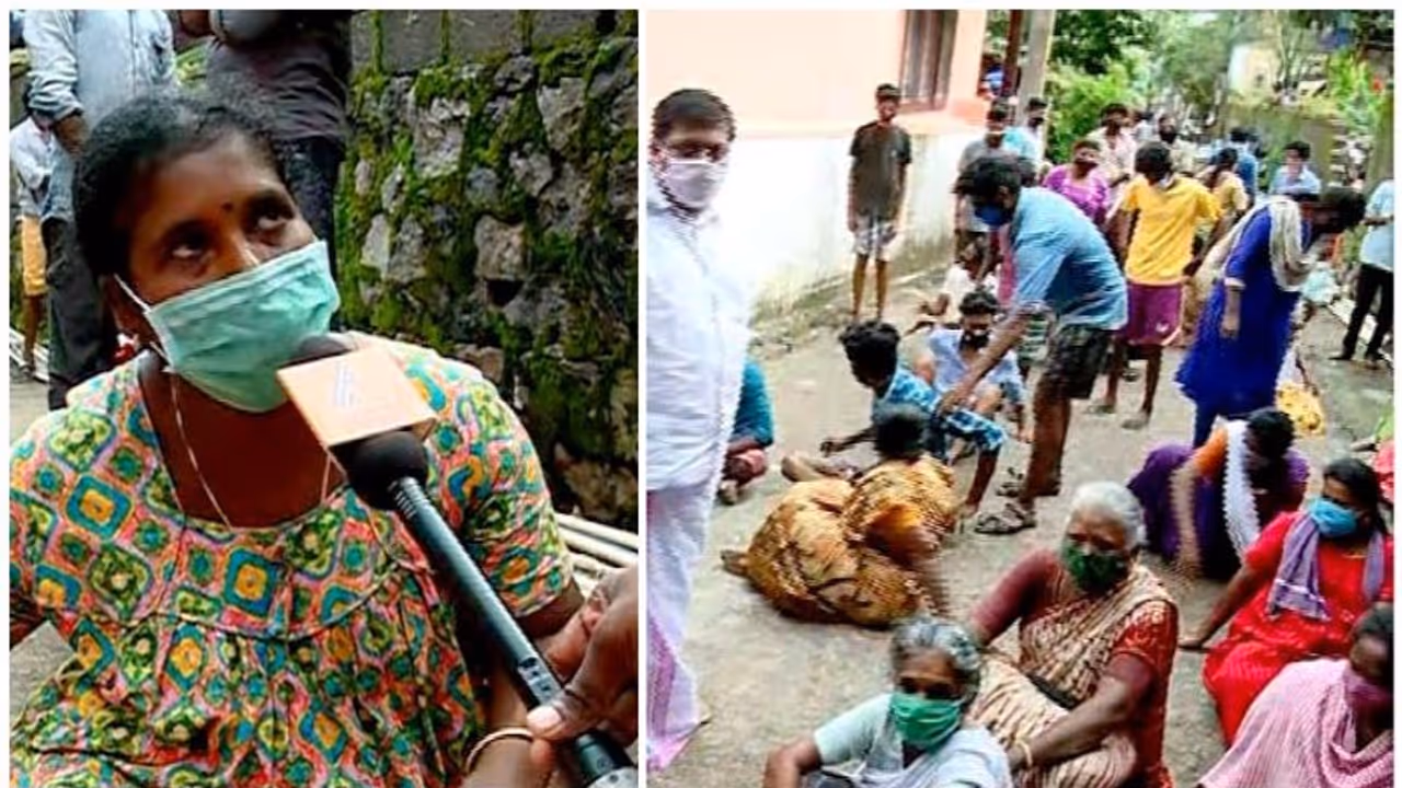 കൊവിഡ് മരണം: മുട്ടമ്പലത്തെ സംസ്കാരം തടഞ്ഞ് പ്രദേശവാസികള്; ബിജെപി കൗണ്സിലറുടെ നേതൃത്വത്തില് വഴി കെട്ടിയടച്ചു കൊവിഡ് മരണം: മുട്ടമ്പലത്തെ സംസ്കാരം തടഞ്ഞ് പ്രദേശവാസികള്; ബിജെപി കൗണ്സിലറുടെ നേതൃത്വത്തില് വഴി കെട്ടിയടച്ചു