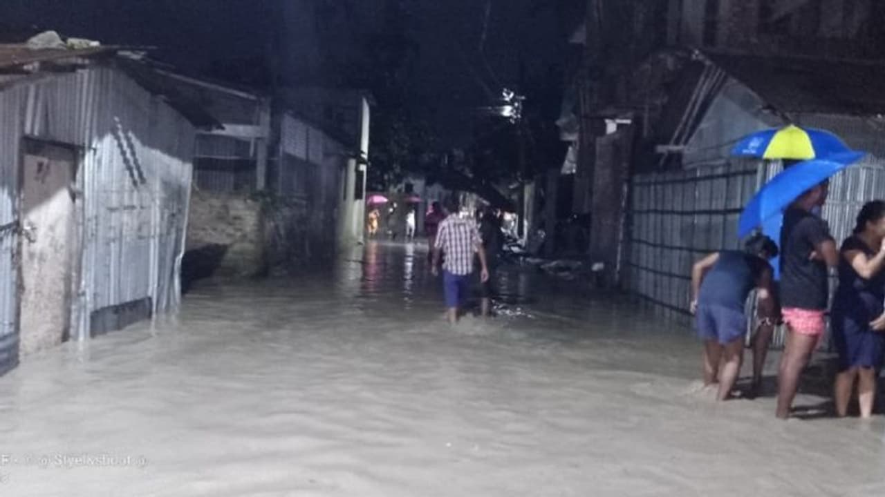 রাতভর প্রবল বৃষ্টিতে জলমগ্ন একাধিক এলাকা, শিলিগুড়িতে বিপর্যস্ত জনজীবন রাতভর প্রবল বৃষ্টিতে জলমগ্ন একাধিক এলাকা, শিলিগুড়িতে বিপর্যস্ত জনজীবন