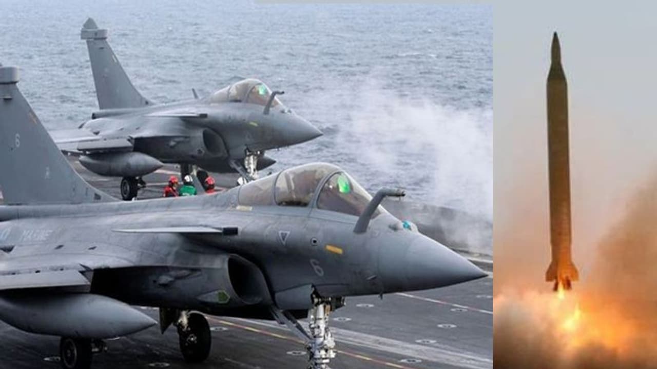 UAE में जहां खड़े थे राफेल विमान, उसी ठिकाने के पास इस देश ने दागी मिसाइलें; अलर्ट पर पायलट UAE में जहां खड़े थे राफेल विमान, उसी ठिकाने के पास इस देश ने दागी मिसाइलें; अलर्ट पर पायलट