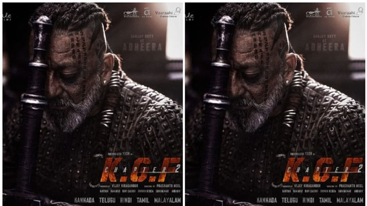 അധീരയായി സഞ്ജയ് ദത്ത്, കെജിഎഫ് രണ്ടിലെ വില്ലന്റെ ക്യാരക്ടര് പോസ്റ്റര് അധീരയായി സഞ്ജയ് ദത്ത്, കെജിഎഫ് രണ്ടിലെ വില്ലന്റെ ക്യാരക്ടര് പോസ്റ്റര്