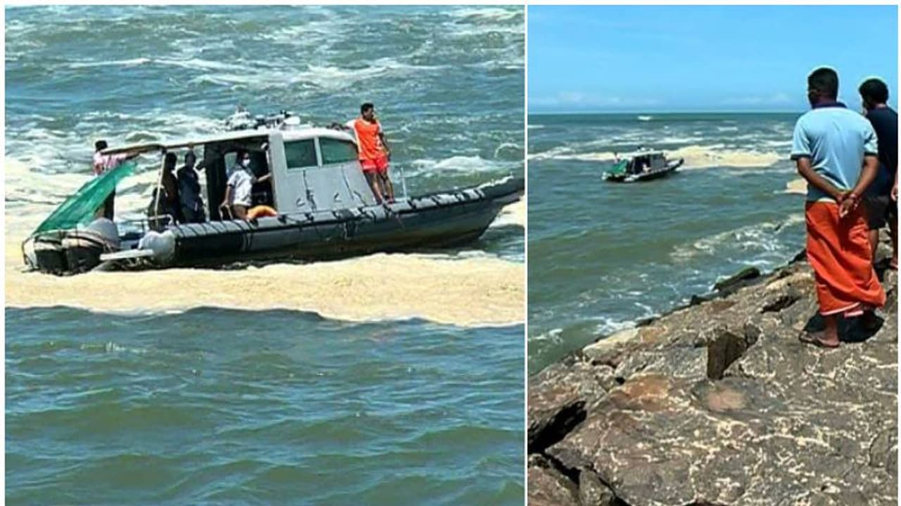 തെളിവെടുപ്പിനിടെ പോക്സോ കേസ് പ്രതി കടലിൽ ചാടി; ദുരൂഹതയെന്ന് പ്രതിയുടെ സഹോദരി തെളിവെടുപ്പിനിടെ പോക്സോ കേസ് പ്രതി കടലിൽ ചാടി; ദുരൂഹതയെന്ന് പ്രതിയുടെ സഹോദരി