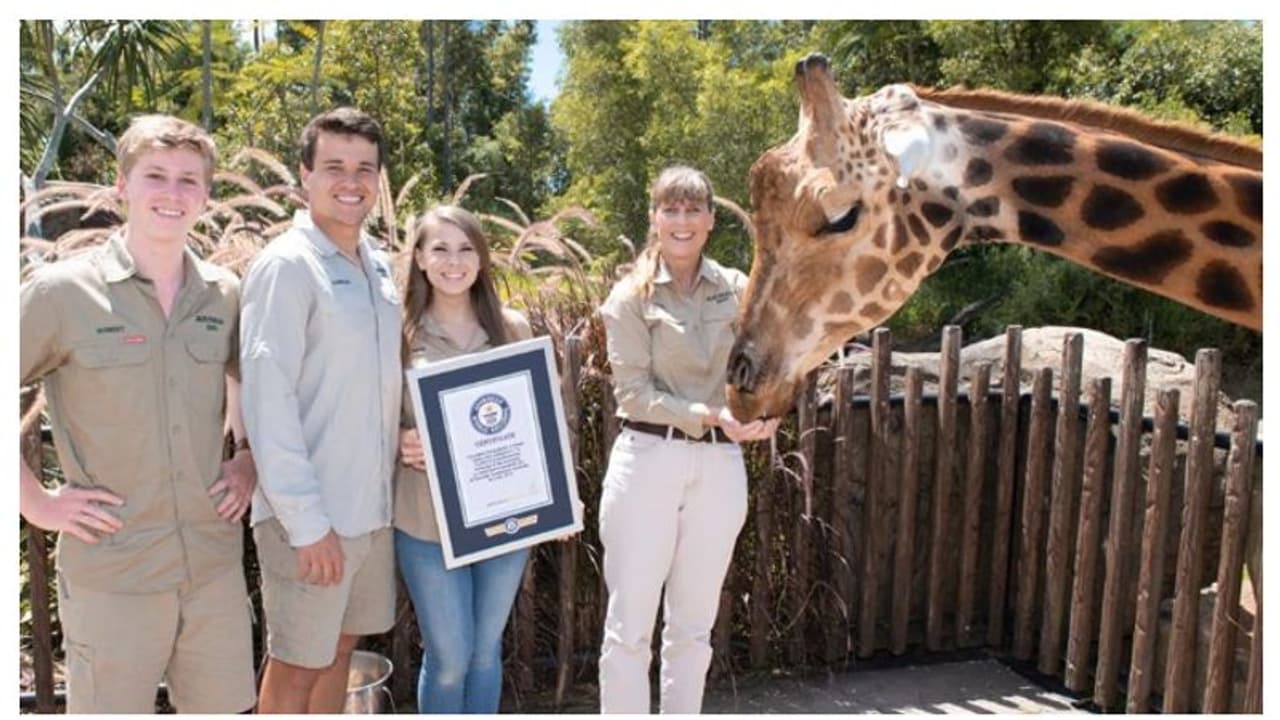 ১২ বছরেই উচ্চতা ১৮ ফুট ছাড়িয়েছে, গিনেস রেকর্ডে পৃথিবীর দীর্ঘতম প্রাণীর শিরোপা জিতল 'ফরেস্ট' ১২ বছরেই উচ্চতা ১৮ ফুট ছাড়িয়েছে, গিনেস রেকর্ডে পৃথিবীর দীর্ঘতম প্রাণীর শিরোপা জিতল 'ফরেস্ট'