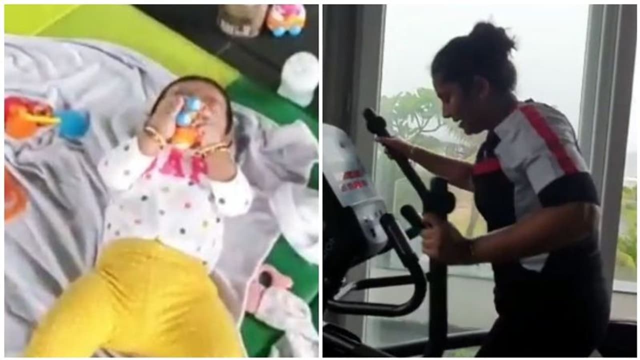 குழந்தை பிறந்த பின் ஓவர் வெயிட் போட்ட சினேகா...! எடையை குறைக்க எவ்வளவு கஷ்டப்படுங்க..! நீங்களே பாருங்க... குழந்தை பிறந்த பின் ஓவர் வெயிட் போட்ட சினேகா...! எடையை குறைக்க எவ்வளவு கஷ்டப்படுங்க..! நீங்களே பாருங்க...