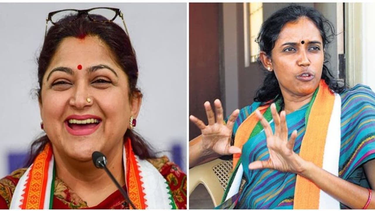 தற்பெருமைக்காக கட்சியை மோசமாக சித்தரிப்பதா.? கட்சியை சேதப்படுத்த உரிமை கிடையாது.. குஷ்பு மீது ஜோதிமணி அட்டாக்! தற்பெருமைக்காக கட்சியை மோசமாக சித்தரிப்பதா.? கட்சியை சேதப்படுத்த உரிமை கிடையாது.. குஷ்பு மீது ஜோதிமணி அட்டாக்!