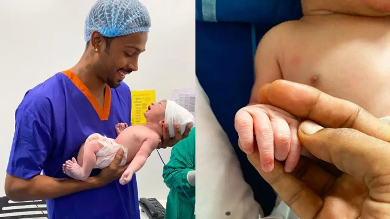 পরিবারে নতুন অতিথির প্রথম ছবি শেয়ার করলেন হার্দিক পান্ডিয়া পরিবারে নতুন অতিথির প্রথম ছবি শেয়ার করলেন হার্দিক পান্ডিয়া