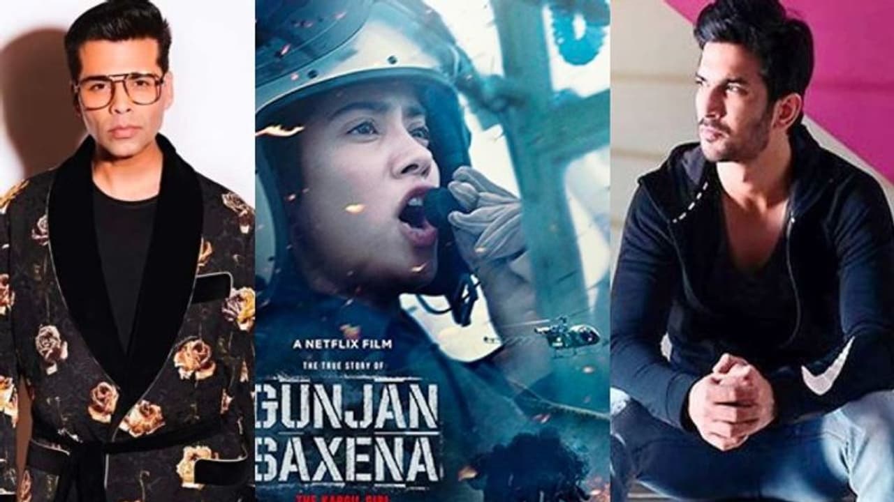 সুশান্তের মৃত্যুর পর স্বজনপোষণের বিতর্ক তুঙ্গে, কোপ পড়ল জাহ্নবীর 'গুঞ্জন সাক্সেনা' এ সুশান্তের মৃত্যুর পর স্বজনপোষণের বিতর্ক তুঙ্গে, কোপ পড়ল জাহ্নবীর 'গুঞ্জন সাক্সেনা' এ