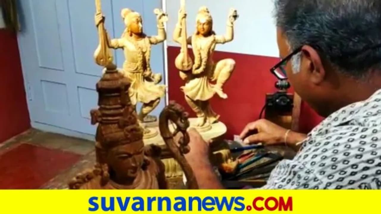 ಮೋದಿಗೆ ಬೆಂಗಳೂರಿನ ಶಿಲ್ಪಿ ಕೆತ್ತಿದ ವಿಗ್ರಹ ಉಡುಗೊರೆ ಮೋದಿಗೆ ಬೆಂಗಳೂರಿನ ಶಿಲ್ಪಿ ಕೆತ್ತಿದ ವಿಗ್ರಹ ಉಡುಗೊರೆ
