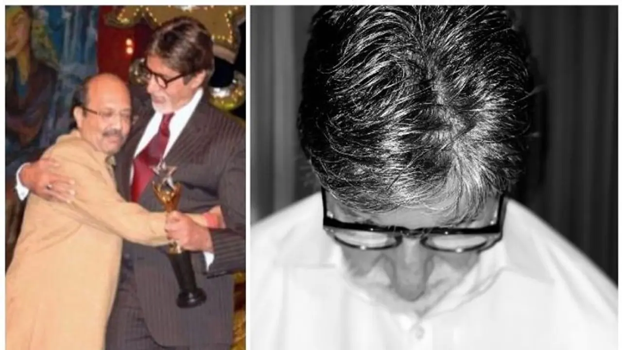 মাথা নত করে শেষ শ্রদ্ধা অমর সিংকে, সাদা কালো ছবিতেই নজর কাড়লেন অমিতাভ মাথা নত করে শেষ শ্রদ্ধা অমর সিংকে, সাদা কালো ছবিতেই নজর কাড়লেন অমিতাভ