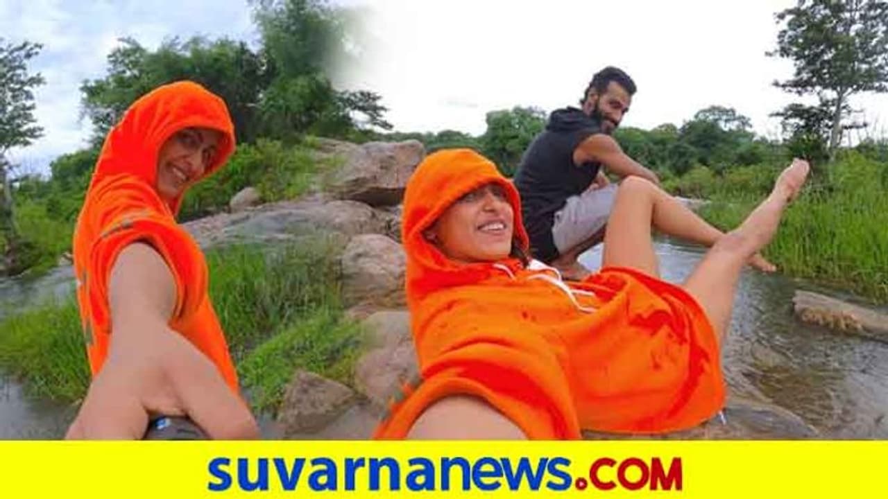 ಕ್ರೇಜಿ ಬೈಕ್ ಸಾಹಸ ಮಾಡಿದ ಸಂಯುಕ್ತಾ; ಬೆಚ್ಚಿಬಿದ್ದ ನೆಟ್ಟಿಗರು! ಕ್ರೇಜಿ ಬೈಕ್ ಸಾಹಸ ಮಾಡಿದ ಸಂಯುಕ್ತಾ; ಬೆಚ್ಚಿಬಿದ್ದ ನೆಟ್ಟಿಗರು!