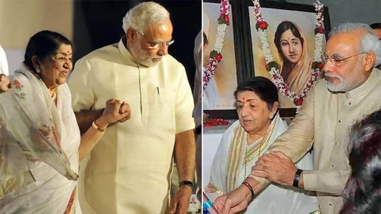 लता मंगेशकर ने PM मोदी के लिए राखी पर दिया खास संदेश, रक्षाबंधन पर प्रधानमंत्री से मांगा ये वचन लता मंगेशकर ने PM मोदी के लिए राखी पर दिया खास संदेश, रक्षाबंधन पर प्रधानमंत्री से मांगा ये वचन