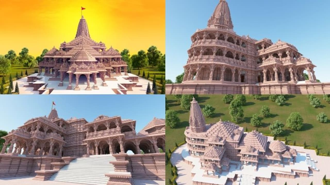 അയോധ്യയിലെ ക്ഷേത്രത്തിൻ്റെ ചിത്രങ്ങൾ പുറത്തു വിട്ട് രാമജന്മഭൂമി ട്രസ്റ്റ് അയോധ്യയിലെ ക്ഷേത്രത്തിൻ്റെ ചിത്രങ്ങൾ പുറത്തു വിട്ട് രാമജന്മഭൂമി ട്രസ്റ്റ്