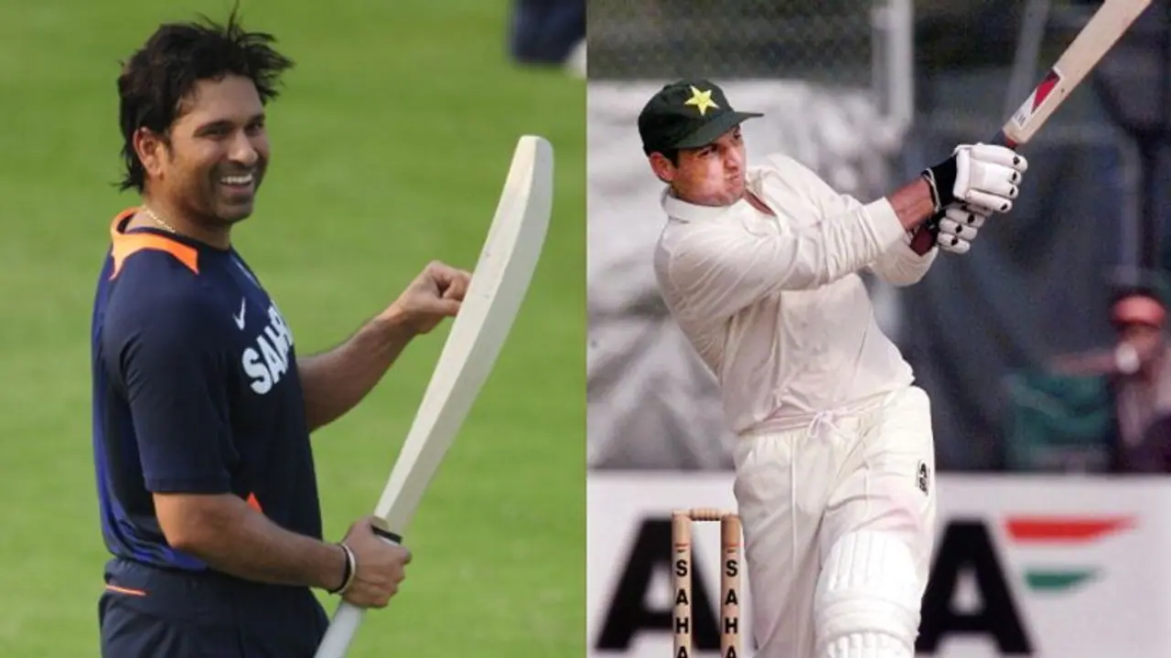 সচিনের ব্যাট দিয়েই ৩৭ বলে সেঞ্চুরি করেছিলেন আফ্রিদি, ২৪ বছর পর রহস্যফাঁস সচিনের ব্যাট দিয়েই ৩৭ বলে সেঞ্চুরি করেছিলেন আফ্রিদি, ২৪ বছর পর রহস্যফাঁস