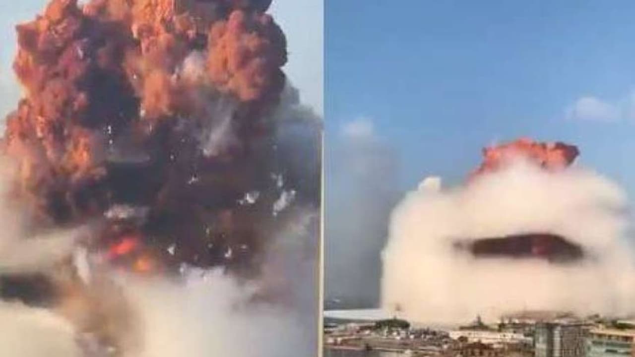 ലെബനന് തലസ്ഥാനമായ ബെയ്റൂട്ടില് വന് സ്ഫോടനം; 10 പേര് മരിച്ചതായി റിപ്പോര്ട്ട് ലെബനന് തലസ്ഥാനമായ ബെയ്റൂട്ടില് വന് സ്ഫോടനം; 10 പേര് മരിച്ചതായി റിപ്പോര്ട്ട്