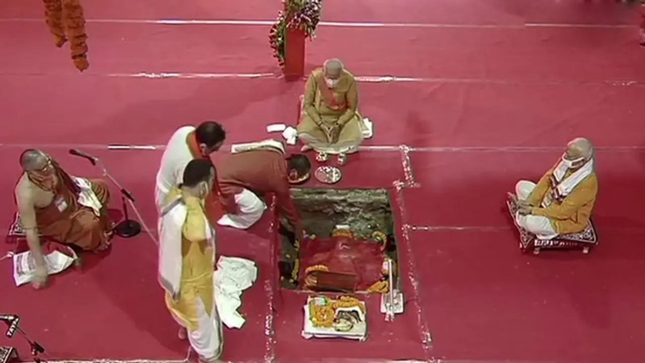 Ram Temple Bhoomi Pujan: India looks up in reverence as PM Modi lays foundation stone at Ram Mandir Ram Temple Bhoomi Pujan: India looks up in reverence as PM Modi lays foundation stone at Ram Mandir
