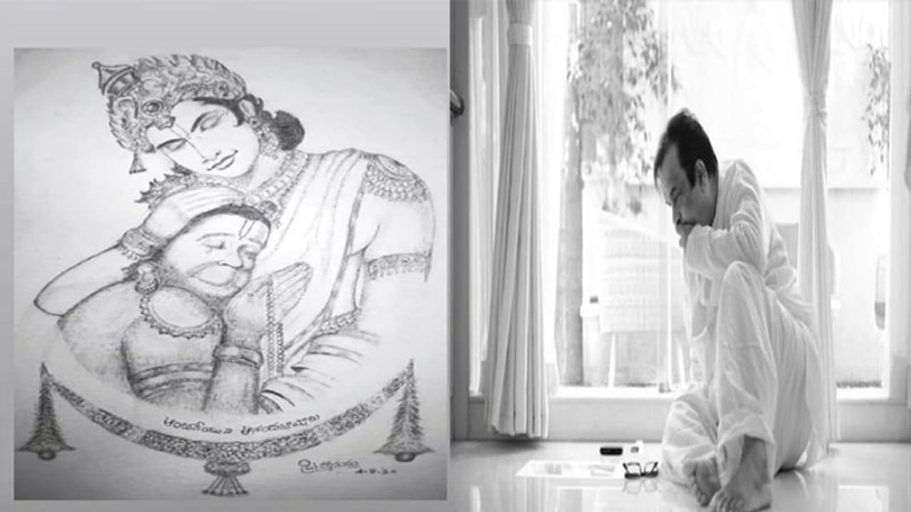 బ్రహ్మానందం చేతుల్లో రూపుదిద్దుకున్న అయోధ్య రామయ్య... ఆంజనేయుని ఆనందబాష్పాలు బ్రహ్మానందం చేతుల్లో రూపుదిద్దుకున్న అయోధ్య రామయ్య... ఆంజనేయుని ఆనందబాష్పాలు