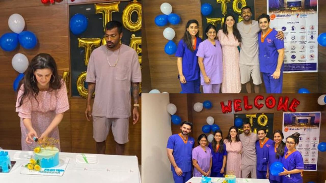 সন্তানলাভের খুশিতে হাসপাতালেই পার্টি দিলেন হার্দিক নতাসা সন্তানলাভের খুশিতে হাসপাতালেই পার্টি দিলেন হার্দিক নতাসা