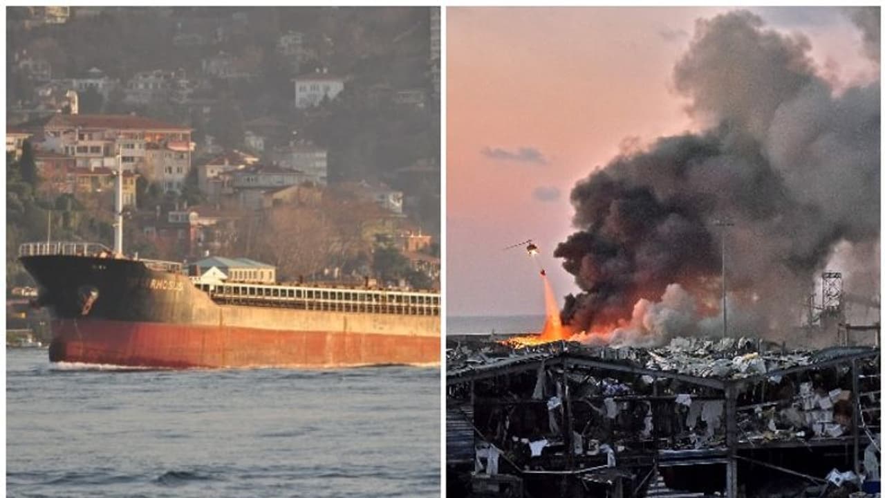 ബെയ്റൂത്ത് സ്ഫോടനത്തിനു കാരണമായ അമോണിയം നൈട്രേറ്റ് വന്നത് റഷ്യൻ കപ്പലിൽ നിന്നോ? ബെയ്റൂത്ത് സ്ഫോടനത്തിനു കാരണമായ അമോണിയം നൈട്രേറ്റ് വന്നത് റഷ്യൻ കപ്പലിൽ നിന്നോ?