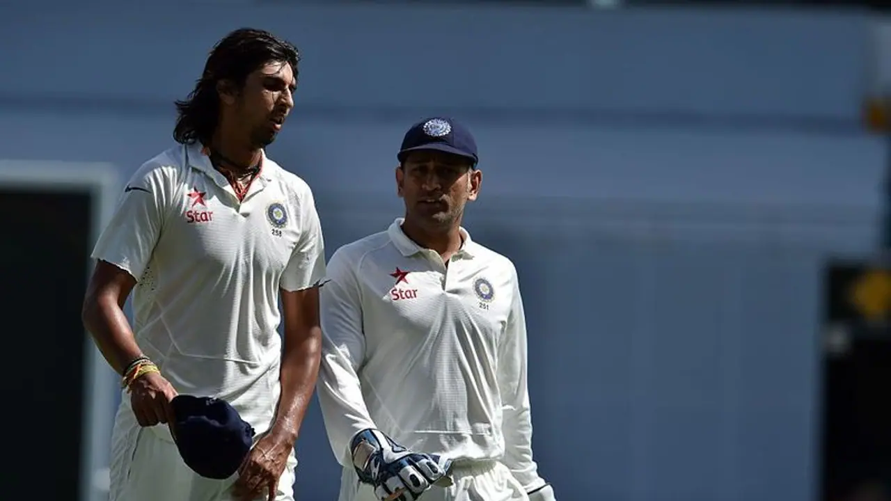 Ishant Sharma Dhoni Ishant Sharma Dhoni