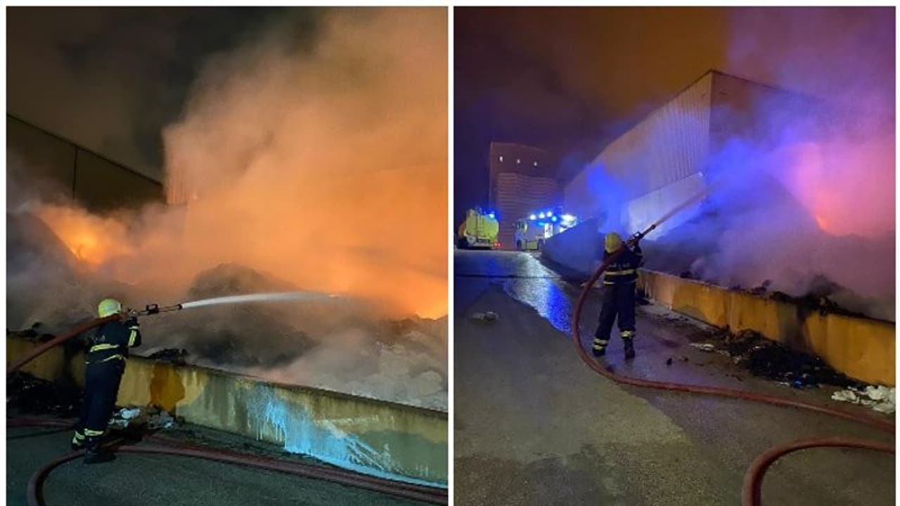 ഒമാനിലെ വ്യവസായ മേഖലയില് തീപ്പിടിത്തം ഒമാനിലെ വ്യവസായ മേഖലയില് തീപ്പിടിത്തം