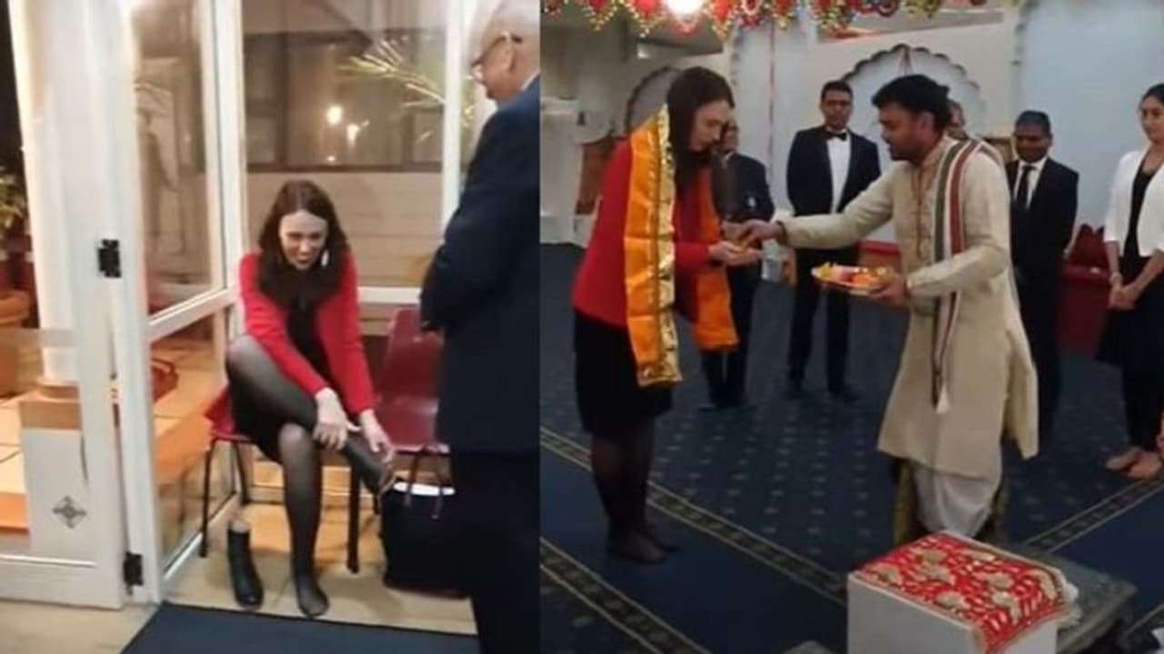 ಹಿಂದೂ ಮಂದಿರಕ್ಕೆ ಭೇಟಿ ನೀಡಿ ಪೂಜೆ ಸಲ್ಲಿಸಿದ ನ್ಯೂಜಿಲೆಂಡ್ ಪ್ರಧಾನಿ!