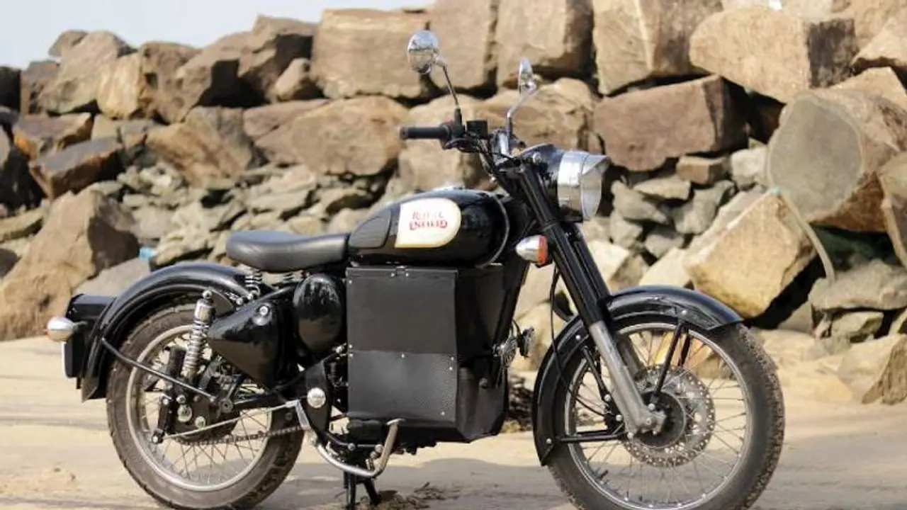 ಮೇಡ್ ಇನ್ ಇಂಡಿಯಾ ಎಲೆಕ್ಟ್ರಿಕ್ ರಾಯಲ್ ಎನ್‌ಫೀಲ್ಡ್ ಬೈಕ್‌ಗೆ EV ಕಂಪನಿಗಳೇ ದಂಗು!