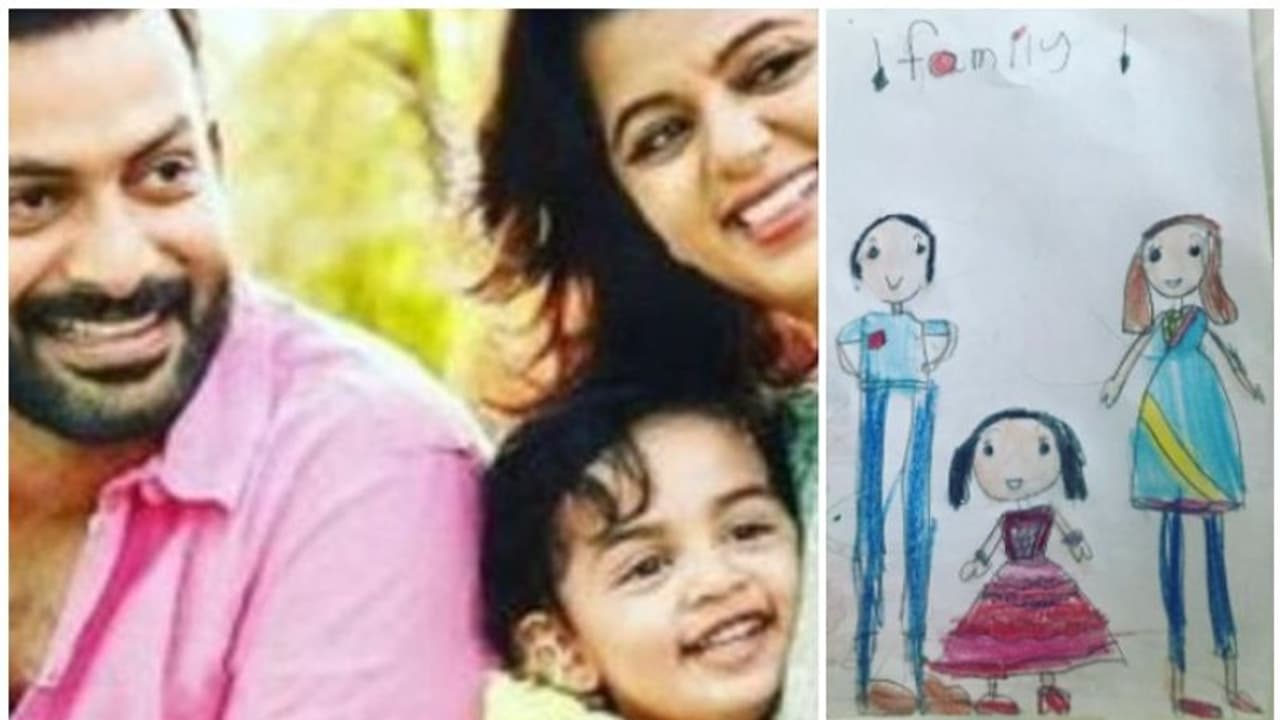 കുടുംബം എന്ത് മനോഹരം, അല്ലി വരച്ച ചിത്രവുമായി സുപ്രിയ മേനോൻ