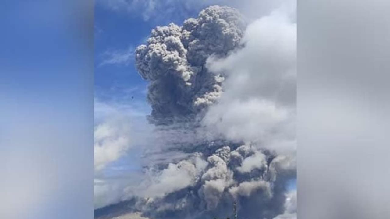 ಮೂರು ದಿನದಲ್ಲಿ ಎರಡು ಬಾರಿ ಜ್ವಾಲಾಮುಖಿ ಸ್ಫೋಟ, ಎಲ್ಲೆಲ್ಲೂ ಧೂಳು!