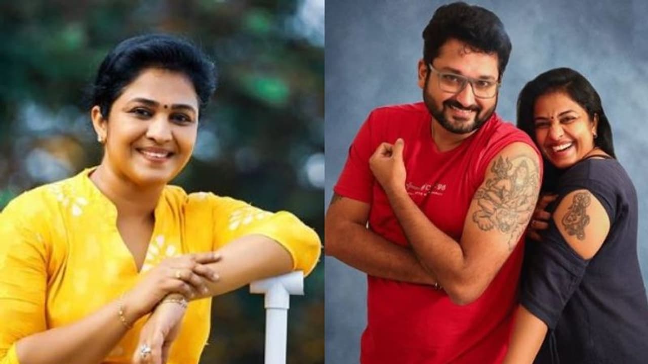 സായ് കിരണനിനൊപ്പം ടാറ്റൂ ചിത്രം: മോശം കമന്റിന് ശക്തമായ മറുപടിയുമായി ഉമ നായർ സായ് കിരണനിനൊപ്പം ടാറ്റൂ ചിത്രം: മോശം കമന്റിന് ശക്തമായ മറുപടിയുമായി ഉമ നായർ