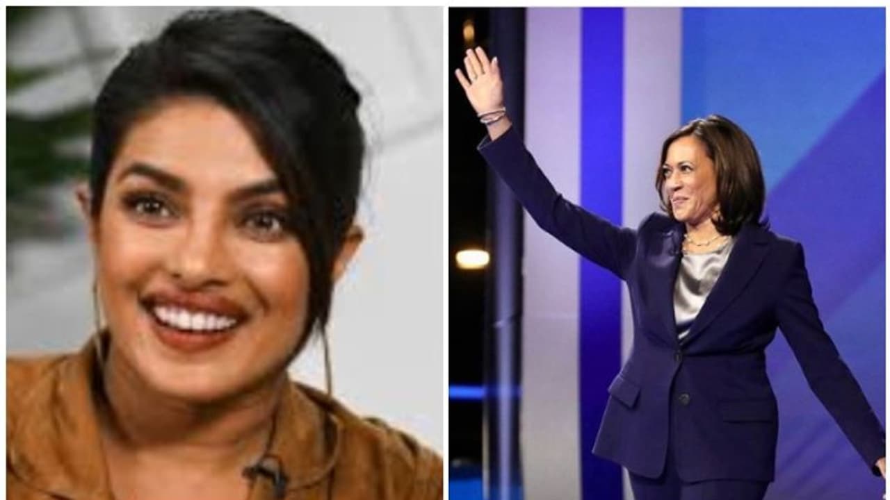 നോക്കൂ, നമ്മള് എത്ര ദൂരമെത്തി, കമലാ ഹാരിസിനെ അഭിനന്ദിച്ച് പ്രിയങ്ക ചോപ്ര നോക്കൂ, നമ്മള് എത്ര ദൂരമെത്തി, കമലാ ഹാരിസിനെ അഭിനന്ദിച്ച് പ്രിയങ്ക ചോപ്ര