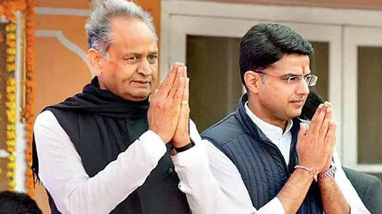 कभी गहलोत ने बताया था नकारा और निकम्मा और आज हुआ पायलट से आमना-सामना