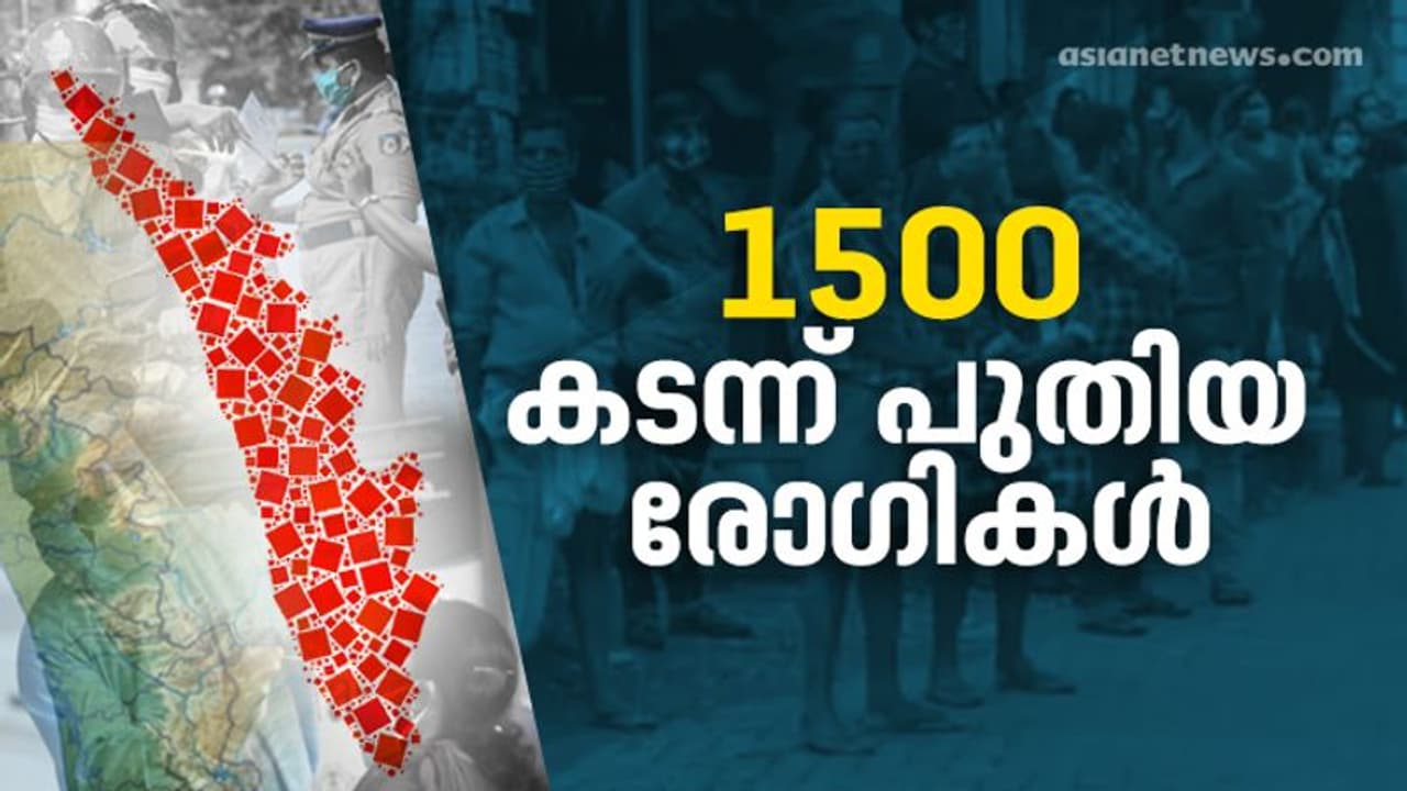 കൊവിഡ് ബാധ ഏറ്റവുമുയര്ന്ന ദിവസം; സംസ്ഥാനത്ത് 1564 പേർക്ക് കൂടി കൊവിഡ്, 766 പേർക്ക് രോഗമുക്തി കൊവിഡ് ബാധ ഏറ്റവുമുയര്ന്ന ദിവസം; സംസ്ഥാനത്ത് 1564 പേർക്ക് കൂടി കൊവിഡ്, 766 പേർക്ക് രോഗമുക്തി