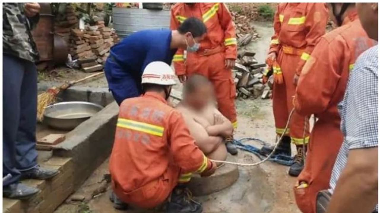 'കുടവയർ' യുവാവിന്റെ ജീവൻ രക്ഷിച്ചു; ലിയുവിന് ഇത് രണ്ടാം ജന്മം